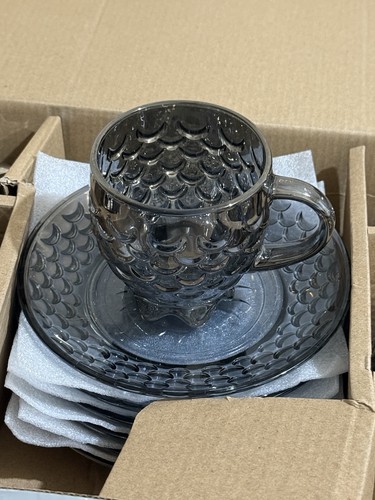 Glas teetassen set mit - glas,