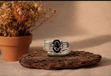 Ring aus einem versilberten