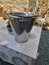 Blecheimer 15 Liter Skala Übertopf Dicht Teich Ascheeimer