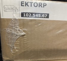 IKEA Ektorp Bezug für 3er-Sofa mit Récamiere Jonsboda (Jeans/Blau) 504.726.34