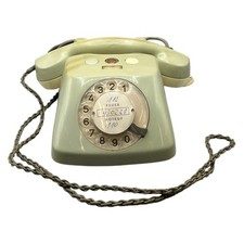 Post T&N Fernsprechapparat S1a-112/39 1964 Telefon Wählscheibe Grün Vintage Rar