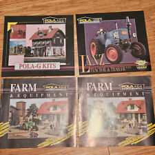 Pola Spur G Kataloge Brochüren 1:22,5 Farm & Equipment Kits Lanz Tractor Trailer