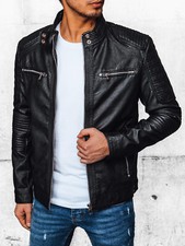 Herren kunstlederjacke - herren,