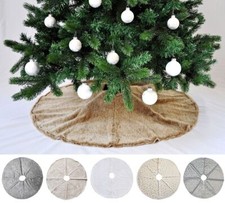 Kuschlige christbaumdecke rund - kuschlige,