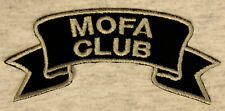 Patch Aufnäher MOFA CLUB V8 Hot Rod Big Block Route 66 Motorrad Custom USA 107