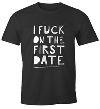 Herren T-Shirt I fuck on the