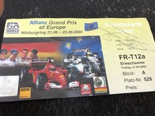 Original Signatur Unterschrift Autogramm Ferrari Formel 1 von Michael Schumacher