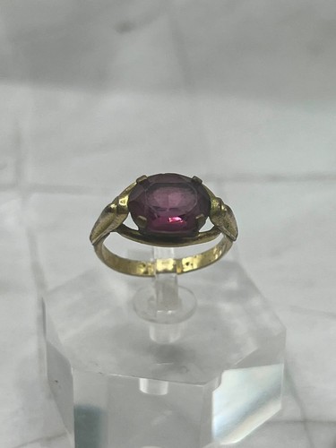 Vintage damenring gold doublé - vintage,