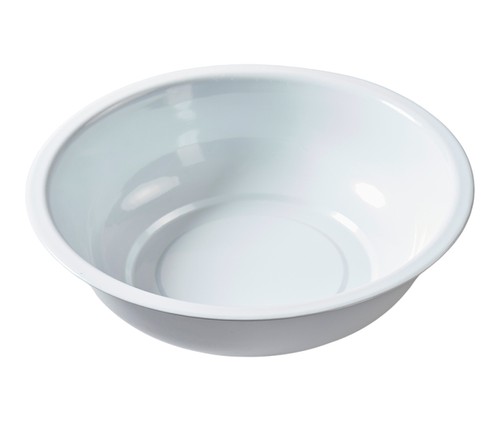 Dekoschale aus metall weiss - aus, metall,