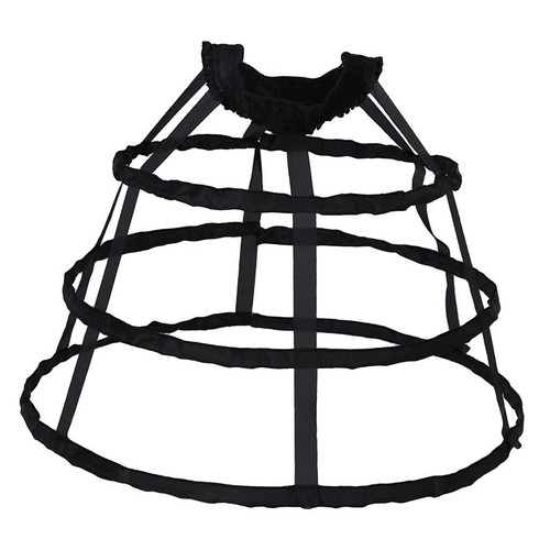 Damen reifrock weiß schwarz - damen, weiß/schwarz