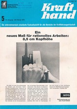 Zeitschrift Krafthand von