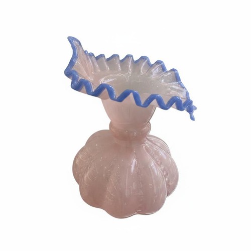 Handgefertigte glas blumenvase - handgefertigte,