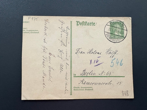 Postkarte berühmte - dr,