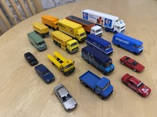 Herpa 1:87 Set Konvolut, Müllwagen Shell-Tankwagen Schöller-Hängerzug, gebraucht