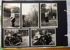 9x Foto Junge boy Garten DDR