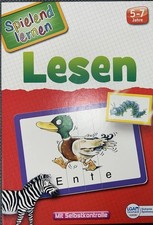 Spielend Lernen - Lesen Lernspiel mit Selbstkontrolle - 5 - 7 Jahre