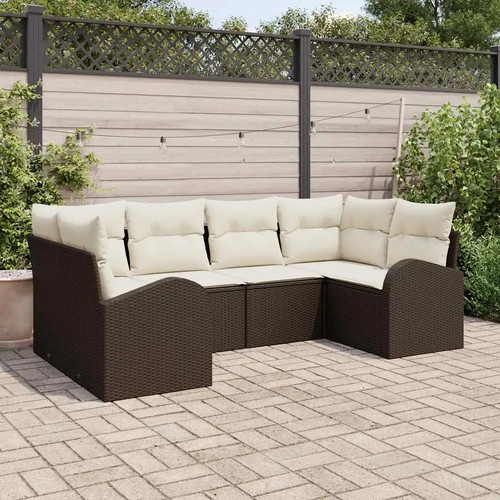 Gartensofa set mit kissen - kissen, 6