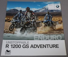 Prospekt BMW R 1200 GS Enduro von 2014, 8 Seiten