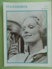 EVA DAHLBECK - Portrait -