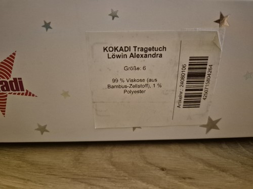 Kokadi tragetuch löwin - tragetuch,