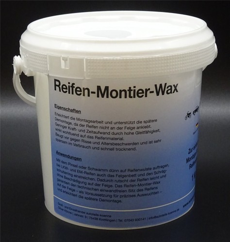 1kg weiße reifen montage - 1kg,