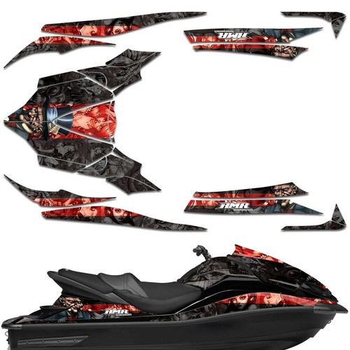 Jet ski grafiken aufkleber - ski,