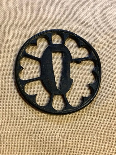 Japanische wakizashi tsuba - wakizashi,
