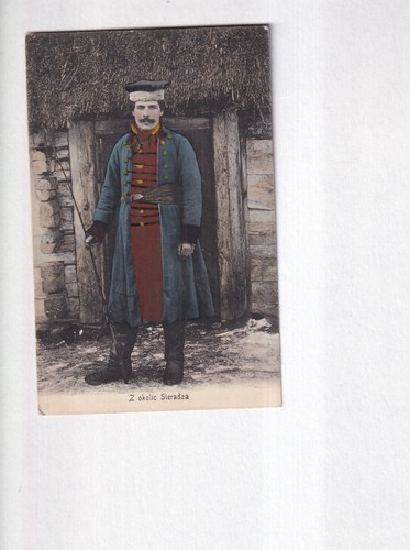 Feldpost polen tracht - feldpost, ak