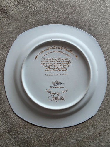Rosenthal weihnachtsteller - rosenthal,