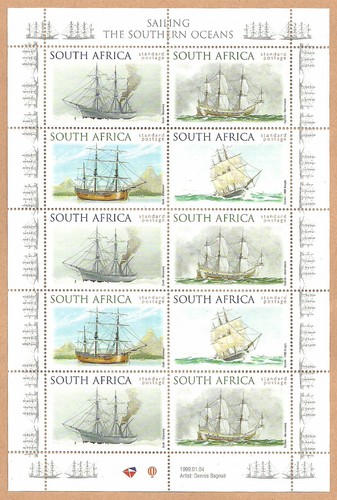 Südafrika segelschiffe - -,