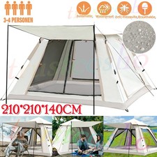 3~4 Personen Pop-Up Zelt