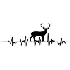 Aufkleber herzschlag tiere - aufkleber,