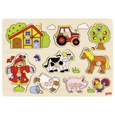 Steckpuzzle bauernhof - steckpuzzle,