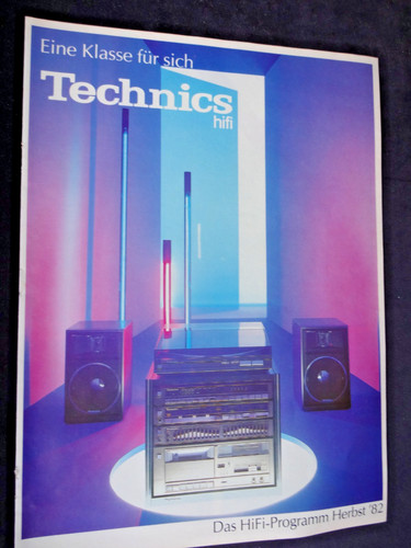 Technics prospekt aus - technics,