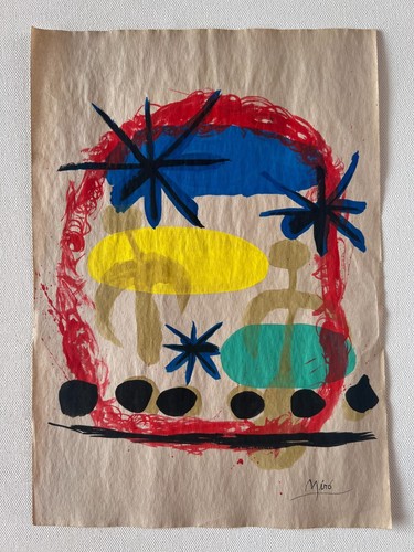 Joan miro zeichnung - miro,