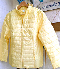 !! NEU !! LEICHTE STEPPJACKE /ÜBERGANGSJACKE !! GR. 46 ZITRONE  !! NEU !! TOP