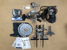 Bosch GKF 600 Professional Kantenfräse + viel Zubehör + L-Boxx