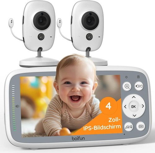 Zoll ips 720p babyphone mit - 4,
