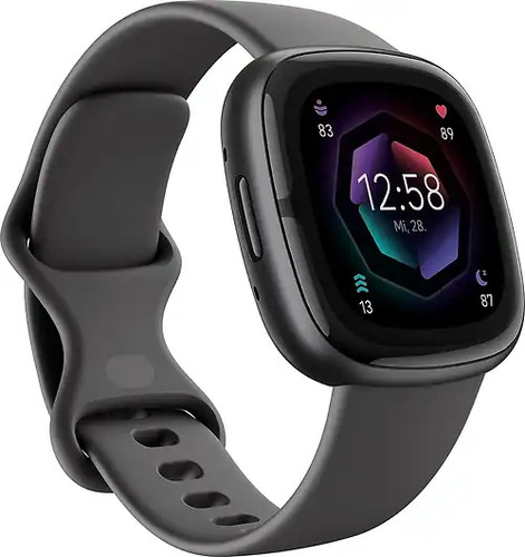 Fitbit sense mm graphit - fitbit,