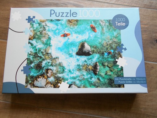 Puzzle wildwasser 1000 teile - puzzle, wildwasser.