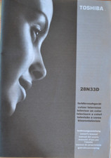 Bedienungsanleitung TOSHIBA Farbfernsehgerät 28N33D