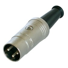 REAN 3pol DIN Kabel Stecker