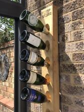 Champagner Rüttelbrett / Weinregal f. 10 Fl + Wandhalter / verschiedene Farbtöne