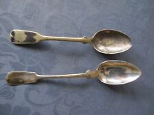 alt Silber 800 Kaffee Löffel 2 Sammler Josef Reiner selten MP Monogramm