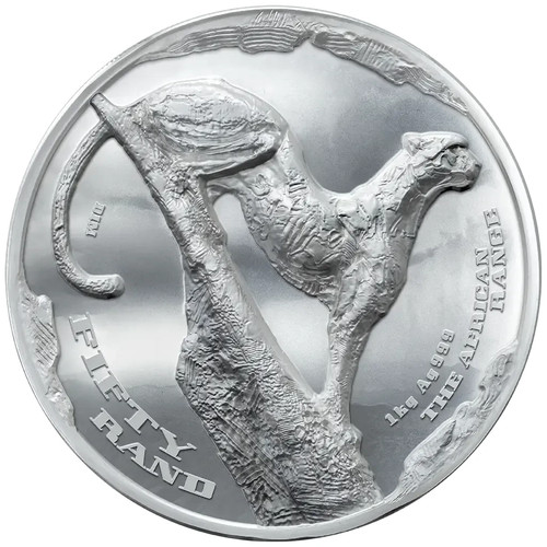 Silbermünze 1kg cheetah - 1kg,