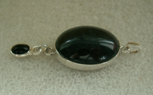 Onyx edelstein anhänger - ,