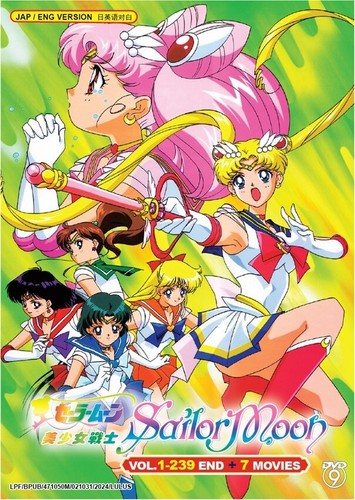 Dvd anime sailormoon - dvd,