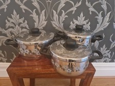 Vintage 3er Set Fissler