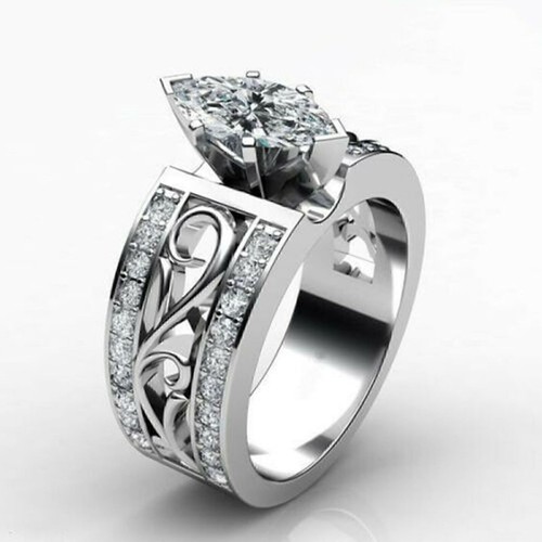 Elegante frauen silber - ,