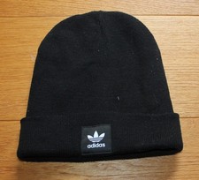 Mütze adidas Originals adicolor Cuffed Beanie schwarz